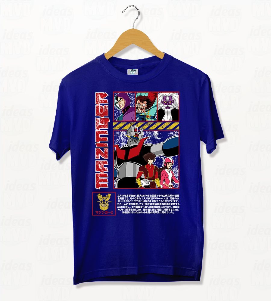 Remera Mazinger Z 01 (Colores)