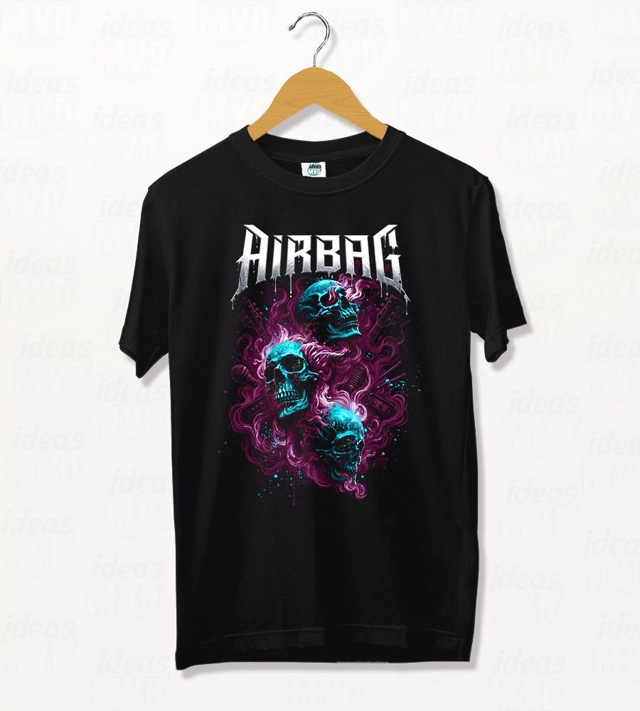Remera Airbag 06 (Negra)