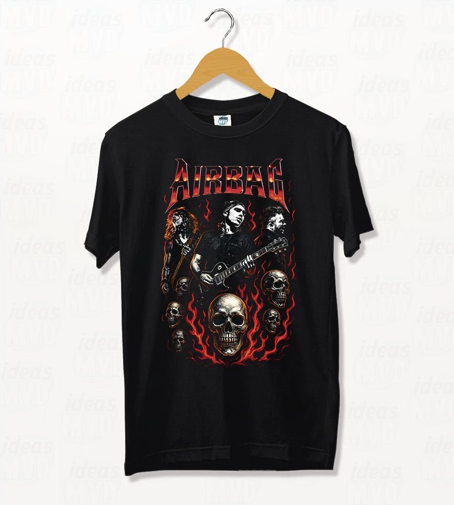 Remera Airbag Group 02 (Negra)
