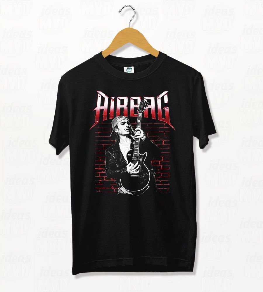 Remera Airbag Patricio Sardelli (Negra)
