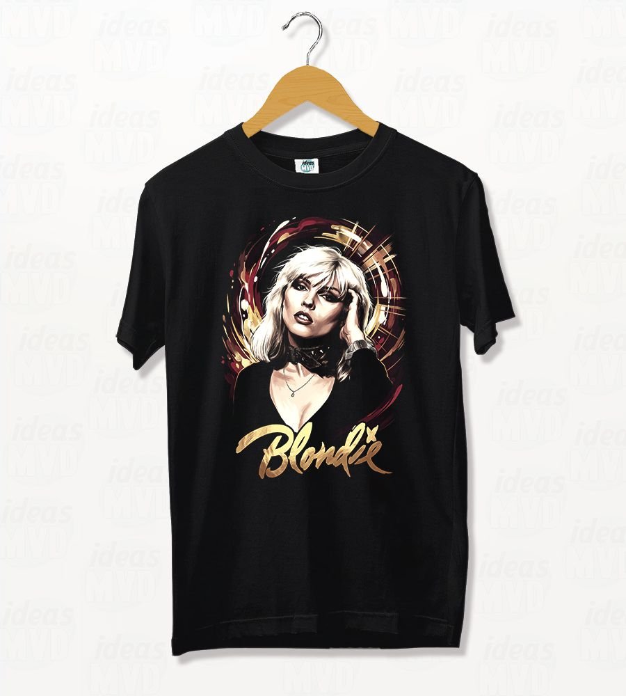 Remera Blondie 02 (Negra)