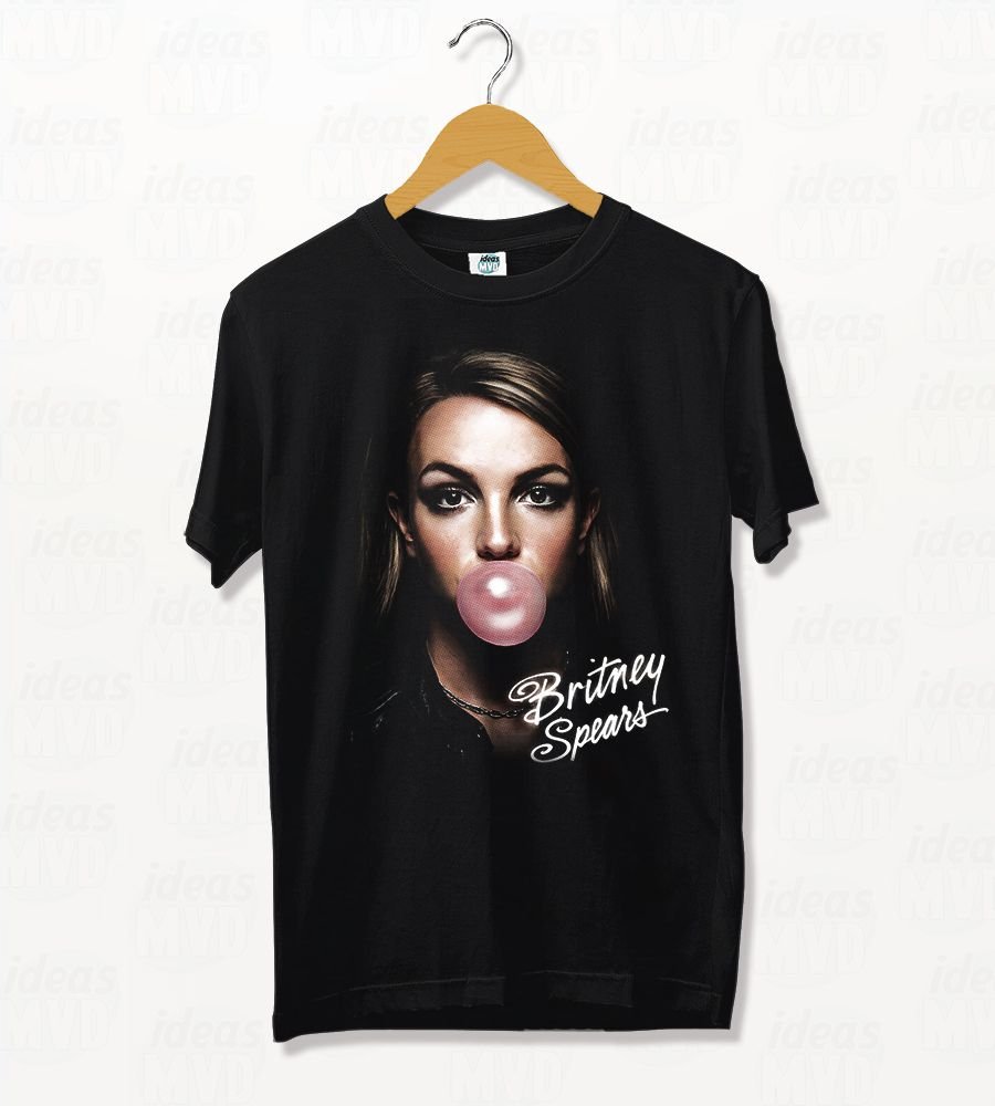 Remera Britney Spears 03 (Negra)