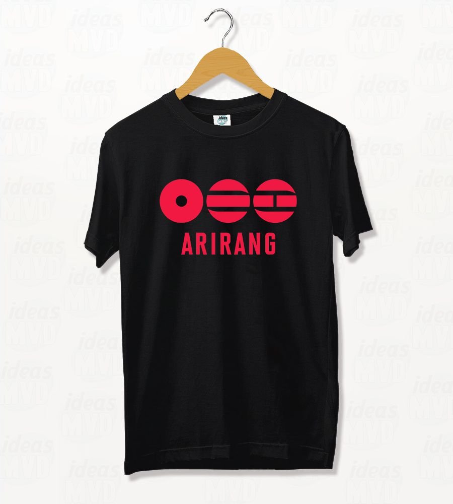 Remera BTS Arirang (Negra)
