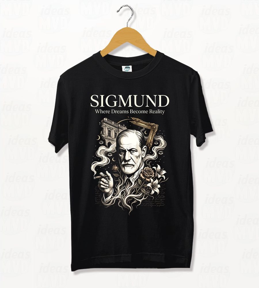 Remera Freud Where Dreams Become Reality (Negra)